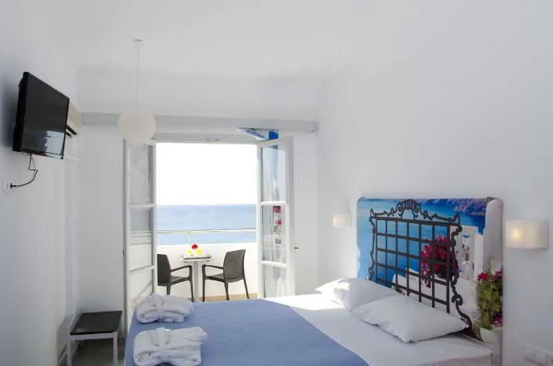 Double or Twin SEA VIEW Room, RK Beach hotel, Santorini