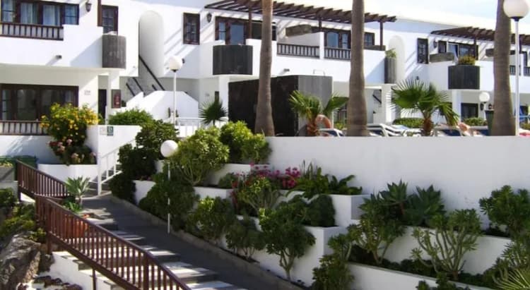 General view, Plaza Azul, Lanzarote