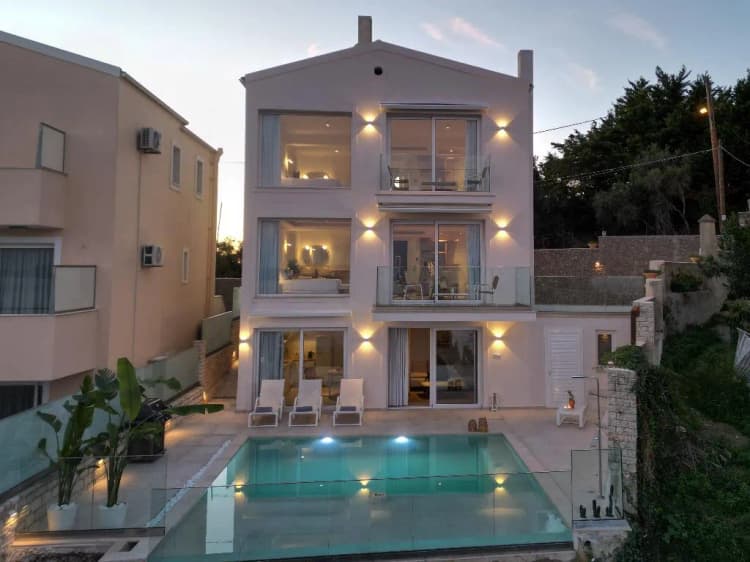 General view, Achillion Luxury Corfu Villa, Corfu