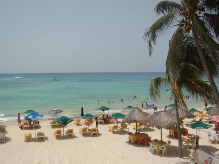 Beach, Pelicano Inn, Playa Del Carmen