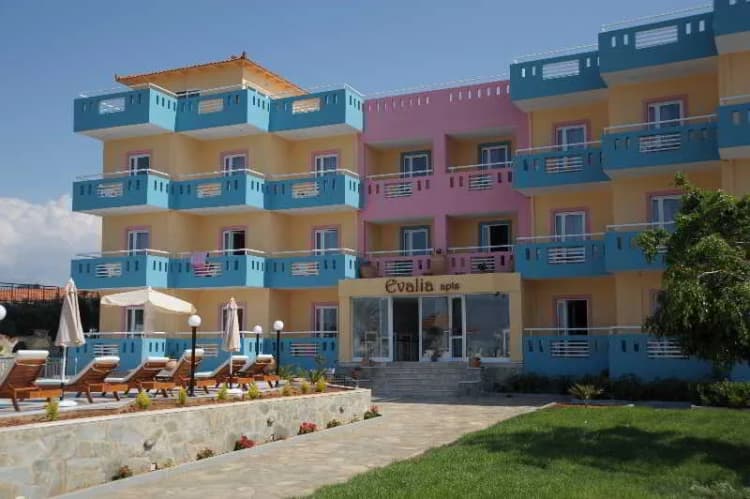 General view, Evalia Apts, Crete