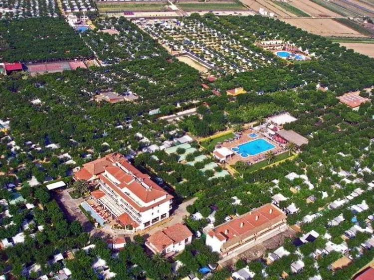 General view, La Masia Camping, Costa Brava