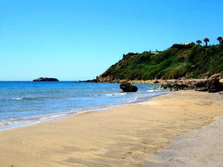 Beach, Monambeles Villas, Kefallinia