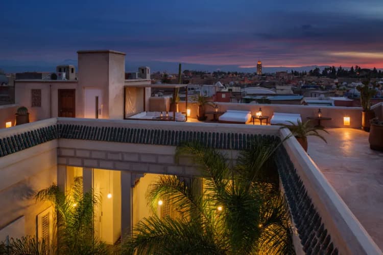 General view, Riad Due, Marrakech