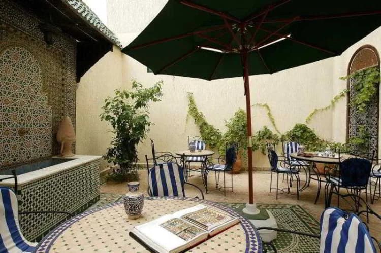 General view, Riad fes el bali, Fez