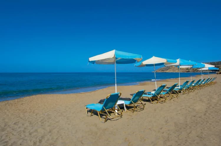 Beach, Azul Eco Hotel, Crete