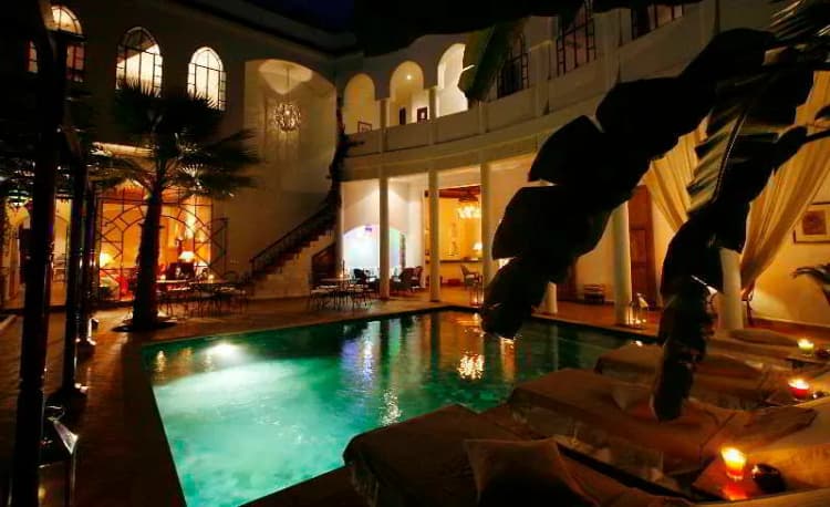 Pool, Riad Chergui, Marrakech