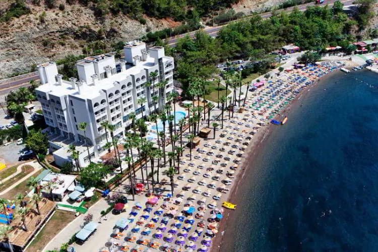 Beach, Quadas hotel, Dalaman