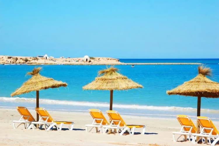 Beach, Vincci Safira Palms, Tunisia