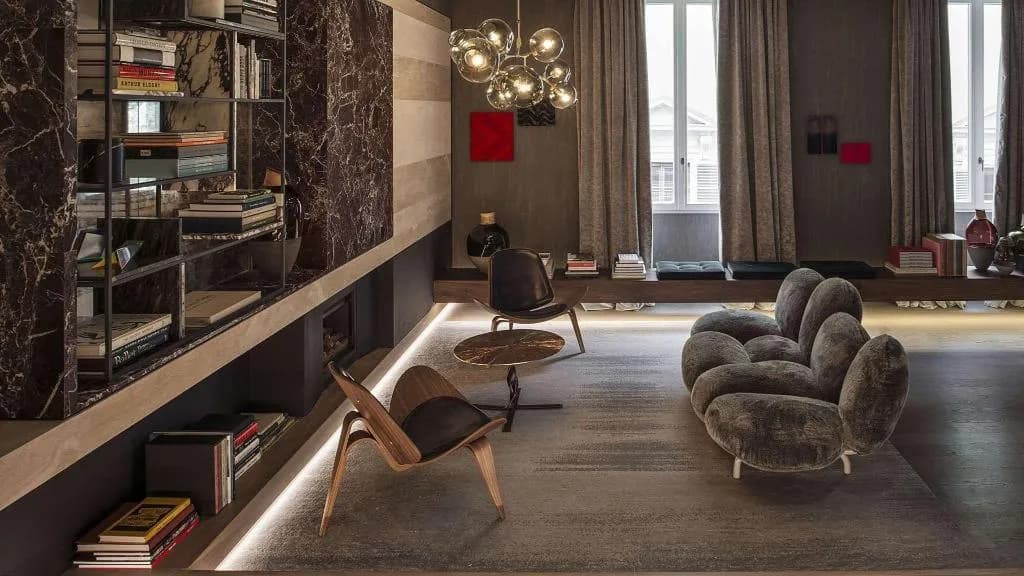 General view, Fendi Private Suites, Rome