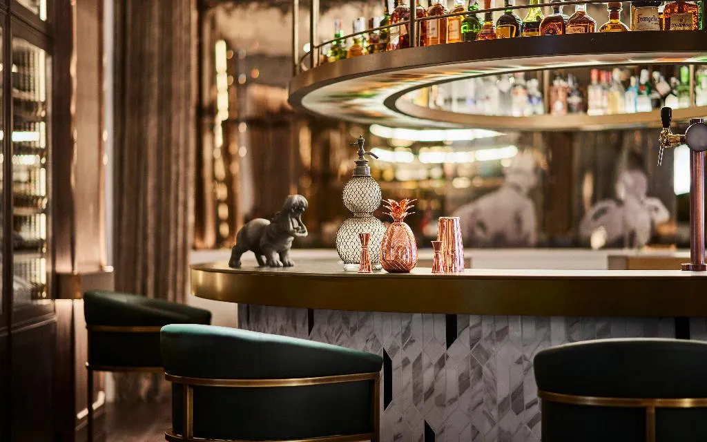 Bar, Gran Hotel Ingles, Madrid