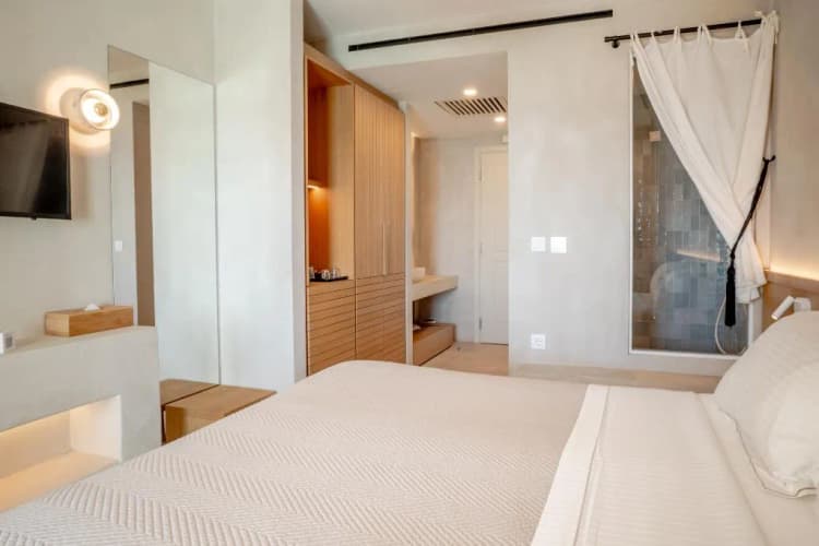 DOUBLE EXECUTIVE SEA VIEW Room, Apeiron Blue Santorini - Apeiron Hotels, Santorini