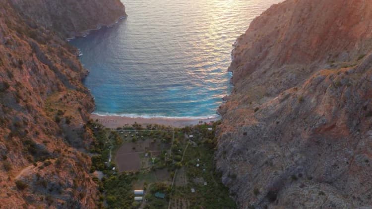 General view, Faralya Gül Pansiyon, Dalaman