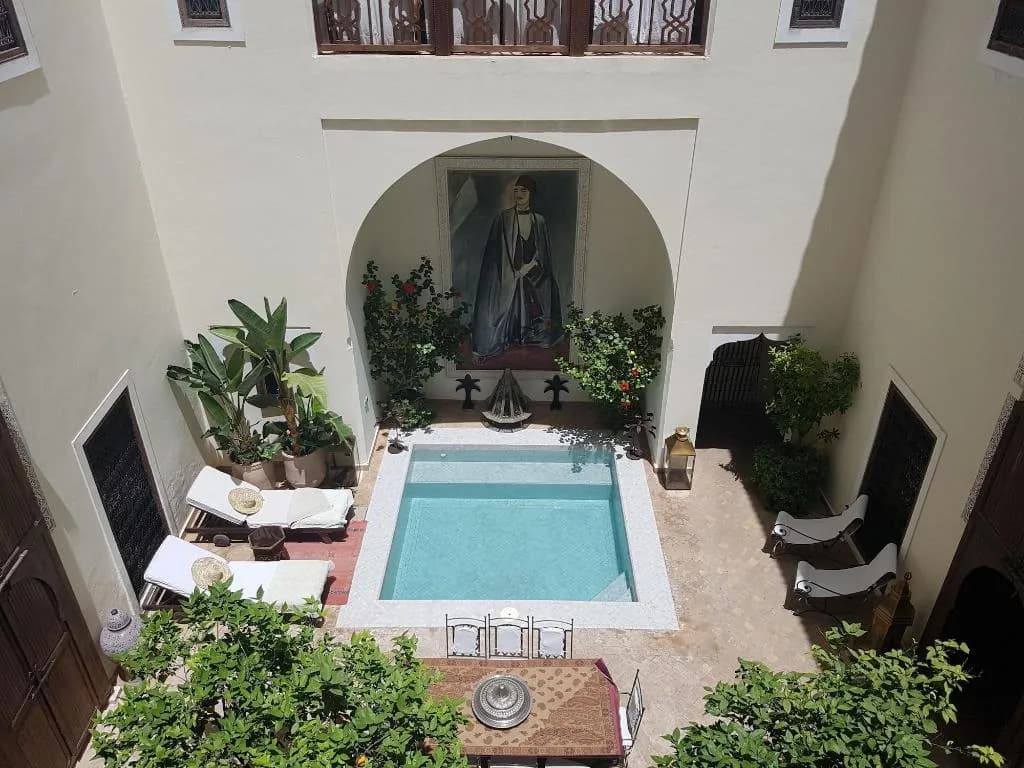 General view, Riad Du Ciel, Marrakech