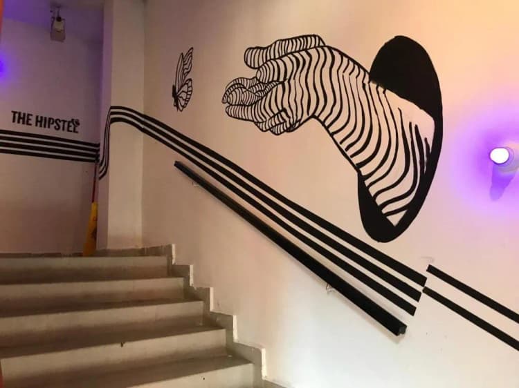 Lobby, Hostel One Hipstel, Barcelona