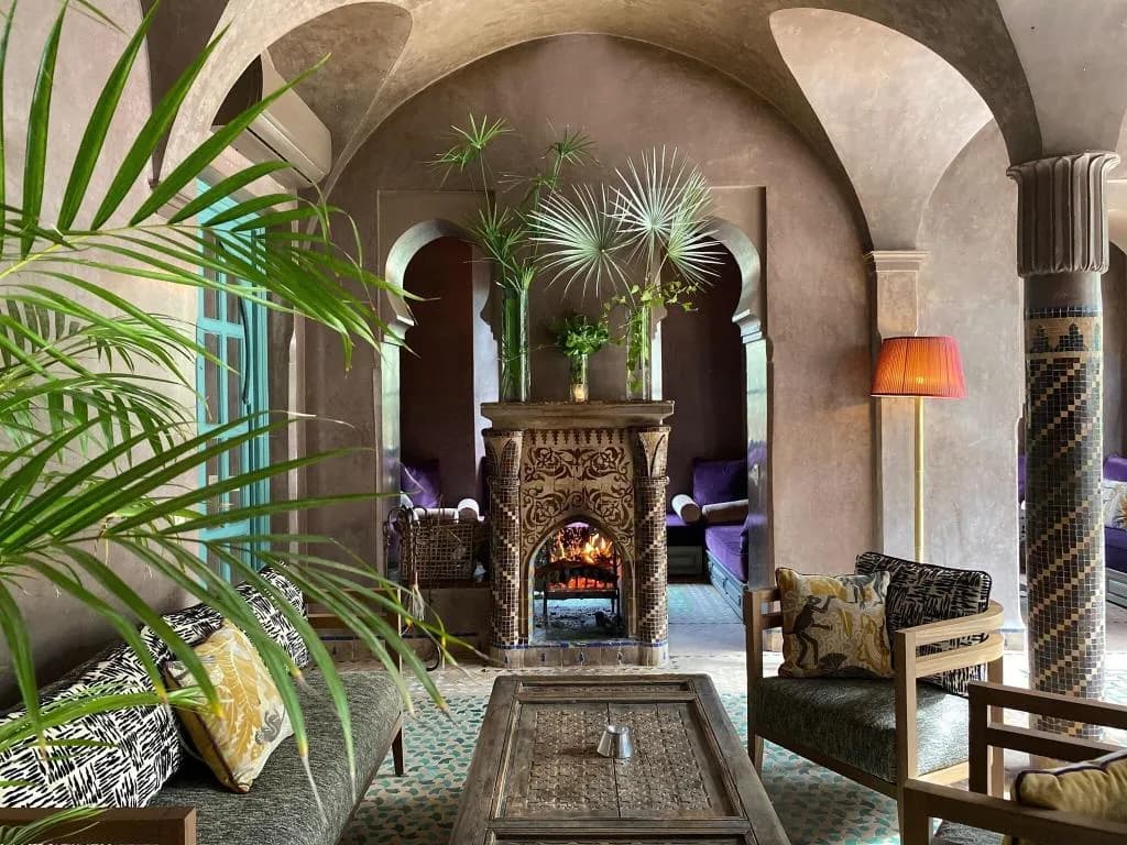 Bar, Hotel Les Deux Tours, Marrakech