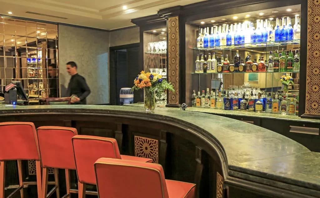 Bar, Rose Aqua Park Hotel, Marrakech