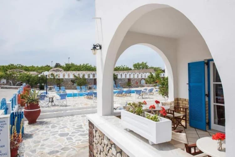 General view, Hotel Olympia, Santorini