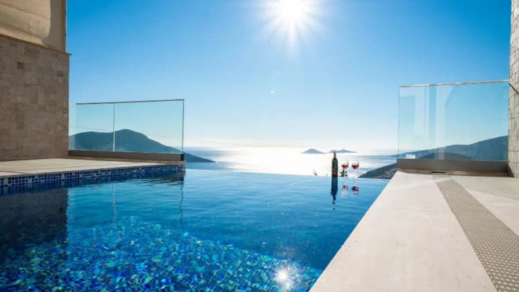 General view, Lucida Villas Kalkan Town, Dalaman
