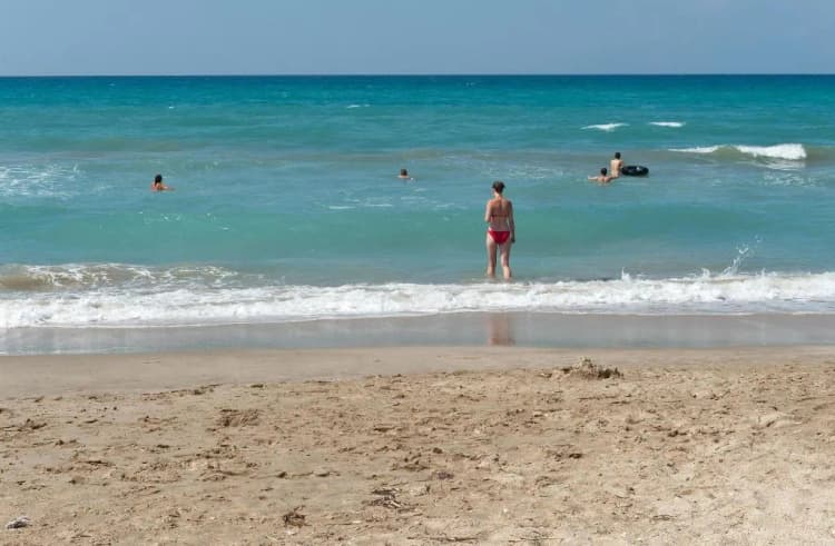 Beach, Ammoudia Maisonettes, Corfu