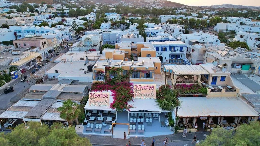 Bar, Nostos Beach, Santorini