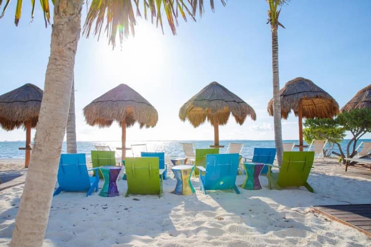 Beach, Villa Del Palmar All Inclusive Contemporary Splend, Cancun Area