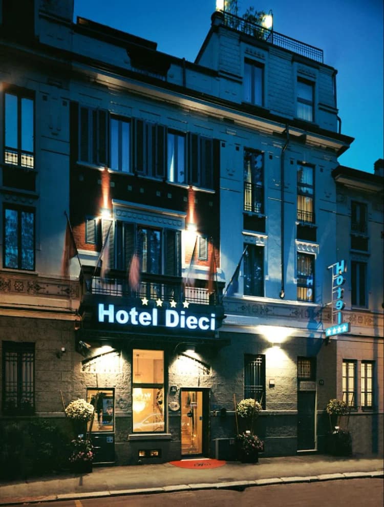 General view, Boutique Hotel Dieci, Milan