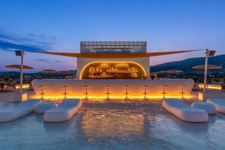 Bar, Isla Brown Corinthia Resort & Spa, Curio Collect, Athens