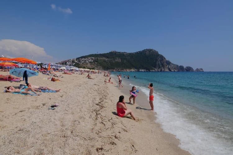 Beach, Hildegard Hotel, Antalya