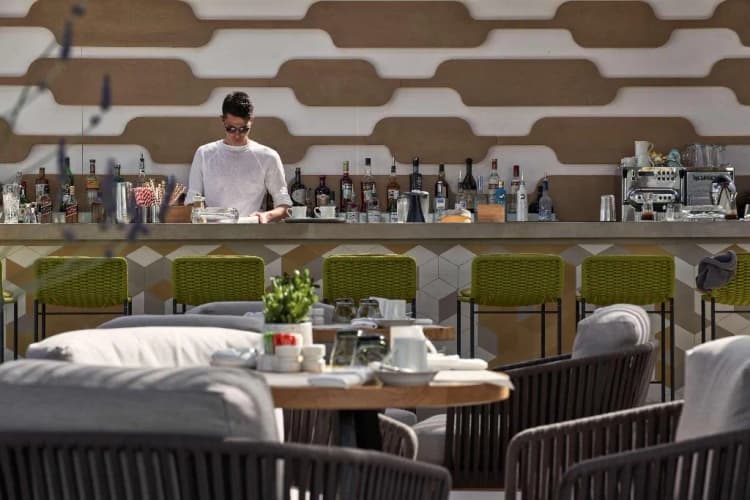 Bar, Myconian Naia - Preferred Hotels & Resorts, Mykonos