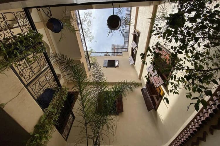 General view, Riad Of The Storks, Marrakech