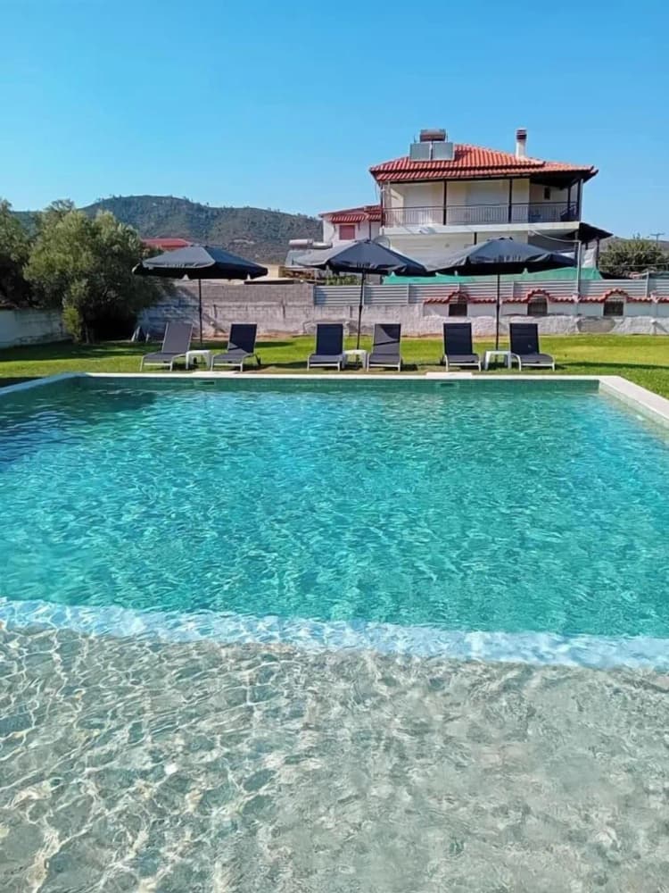 General view, Vergina Pension, Halkidiki