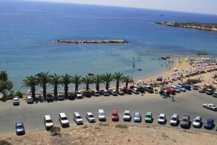 Beach, Corallia Beach Hotel Apartments, Cyprus