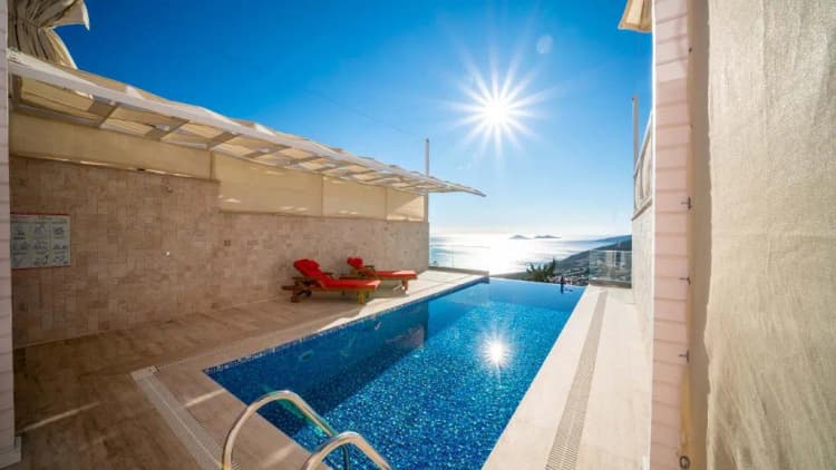General view, Lucida Villas Kalkan Town, Dalaman