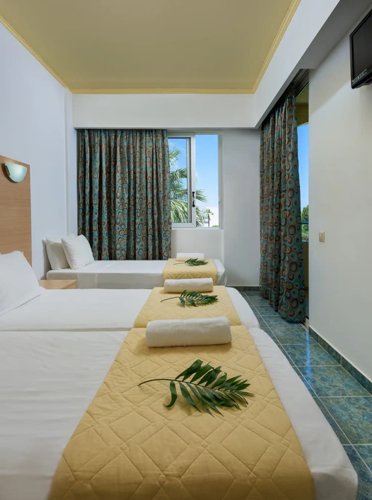 Double or Twin STANDARD Room, Memphis Hotel, Rhodes