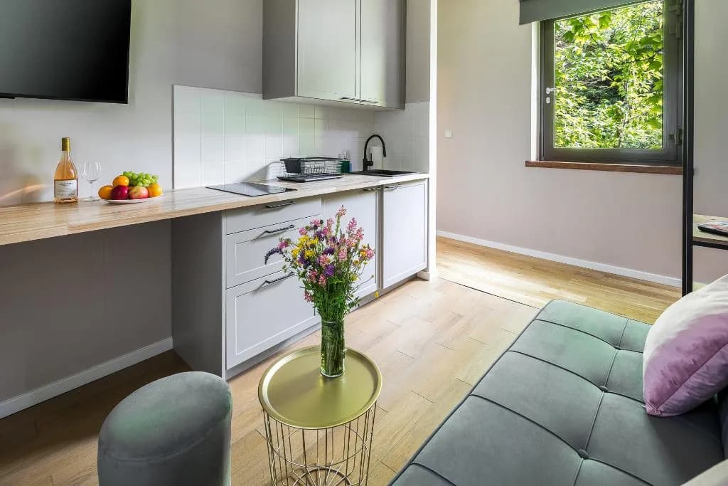 APARTMENT ONE BEDROOM Room, Garden House Apartments, Krakow