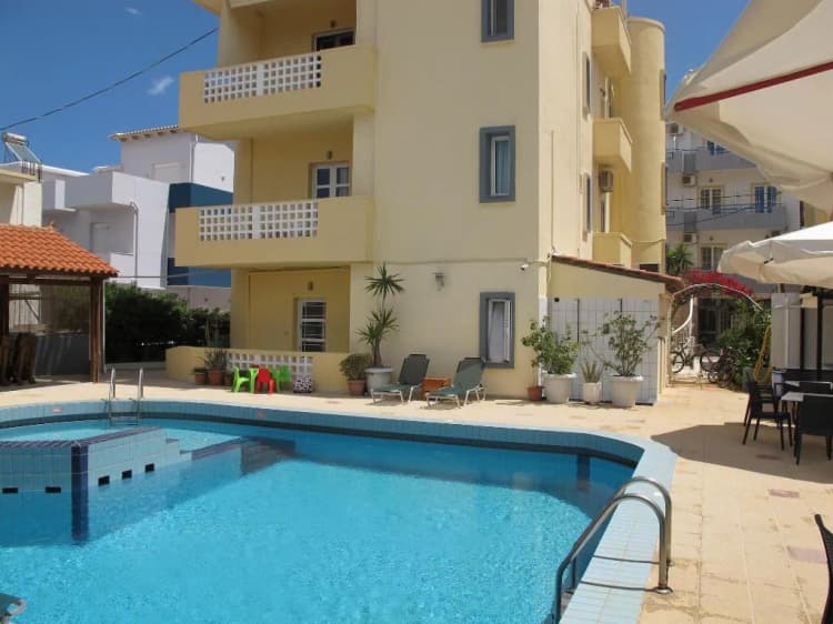 General view, Albatross Apartments, Crete
