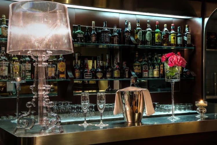 Bar, Mini Palace Hotel, Rome