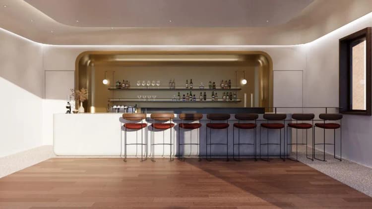 Bar, Santo Mine Oia Suites, Santorini