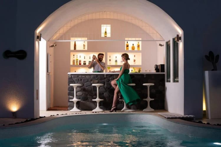 Bar, Avant Garde Suites, Santorini