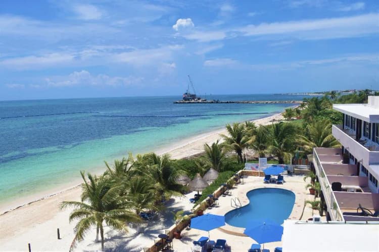 Beach, Hacienda Morelos Beach Front Hotel, Cancun Area