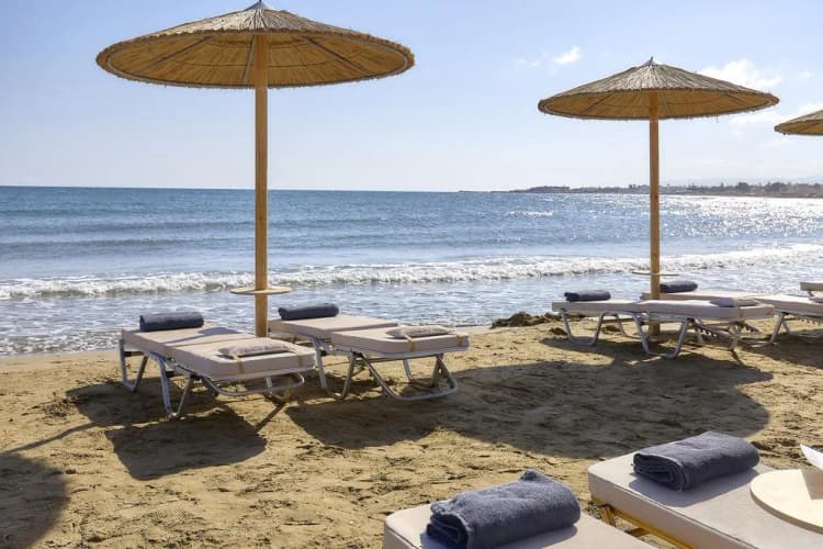 Beach, Vasia Royal Hotel, Crete