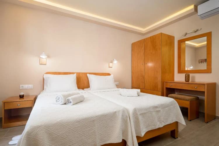 Double or Twin LAND VIEW Room, Minos Boutique Hotel Agia Galini, Crete