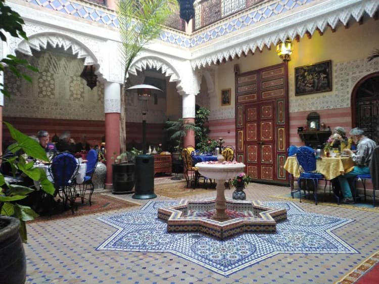 General view, Riad Bleu Du Sud, Marrakech