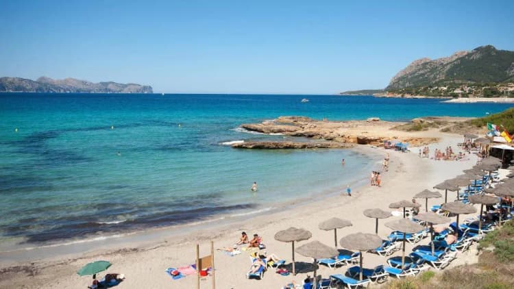Beach, Prinsotel Mal Pas, Majorca