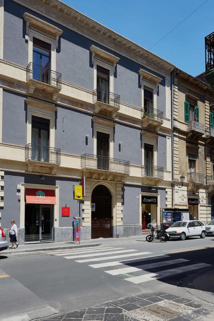 General view, Corte dei medici - Palace, Catania