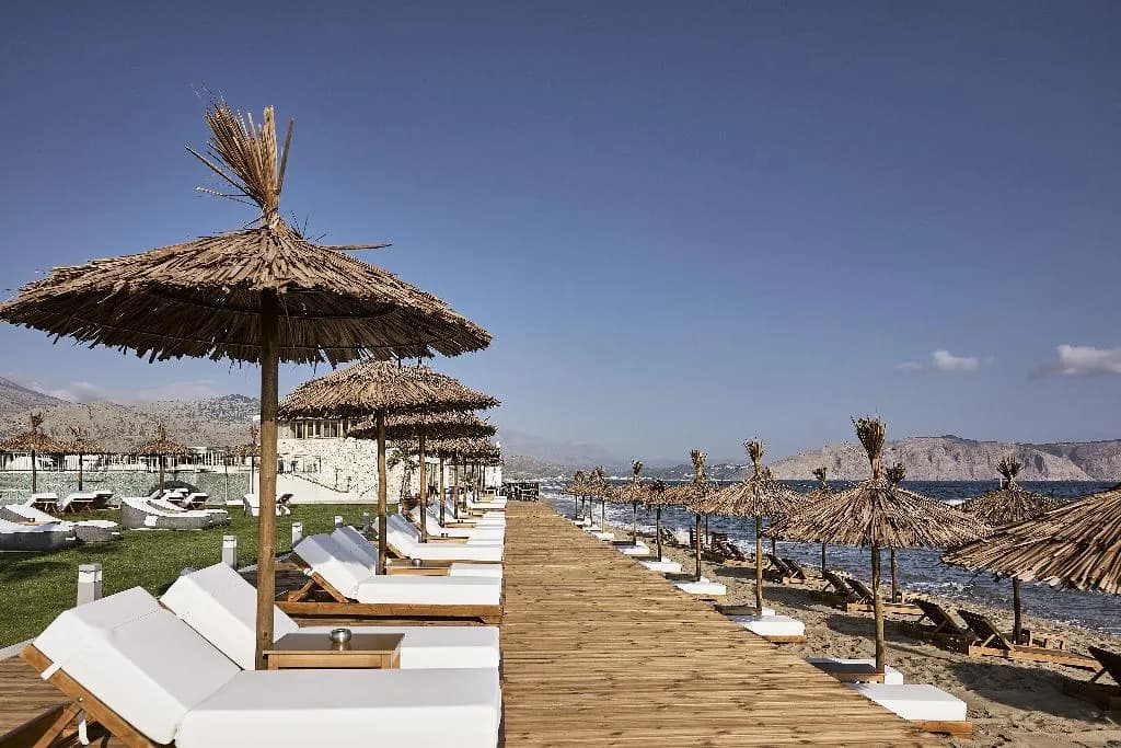 Beach, Pepper Sea Club Hotel, Crete