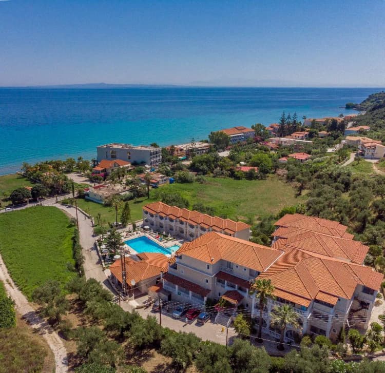 Beach, Windmill Hotel, Zante
