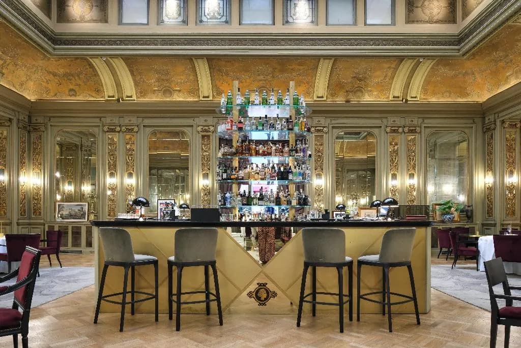 Bar, Grand Hotel et des Palmes, Palermo