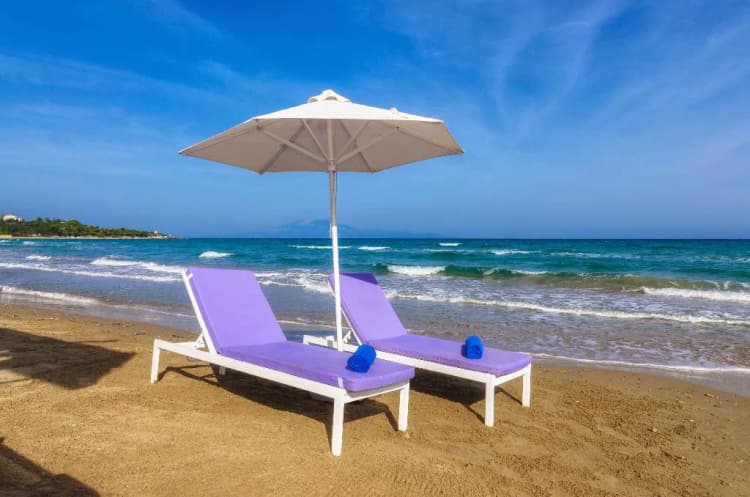 Beach, Iakinthos, Tsilivi Beach, Zante